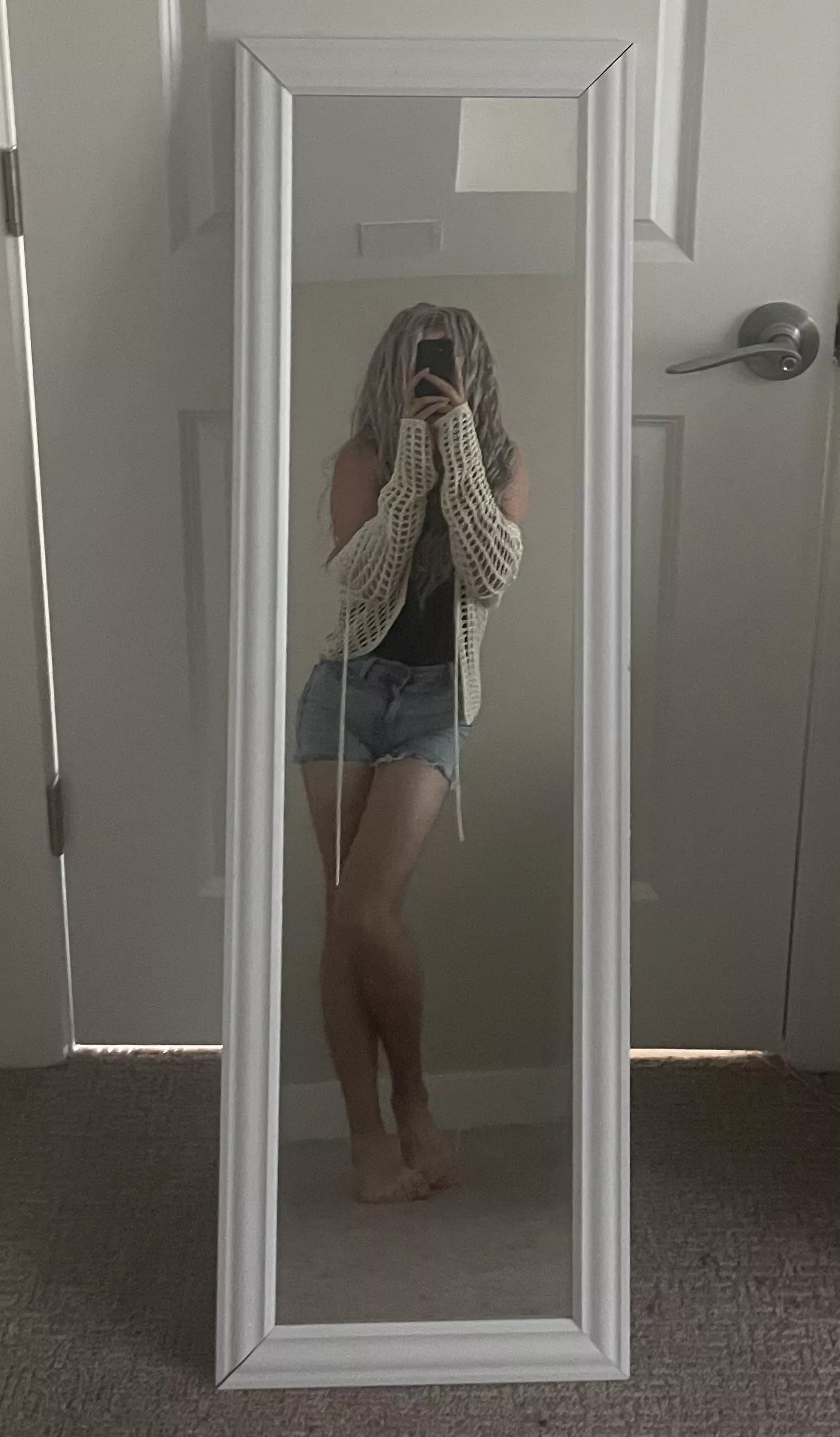 Feeling cute in my after pool cover-up outfit