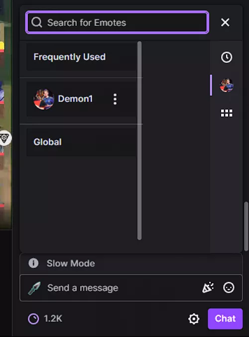 i can't use emotes on twitch
