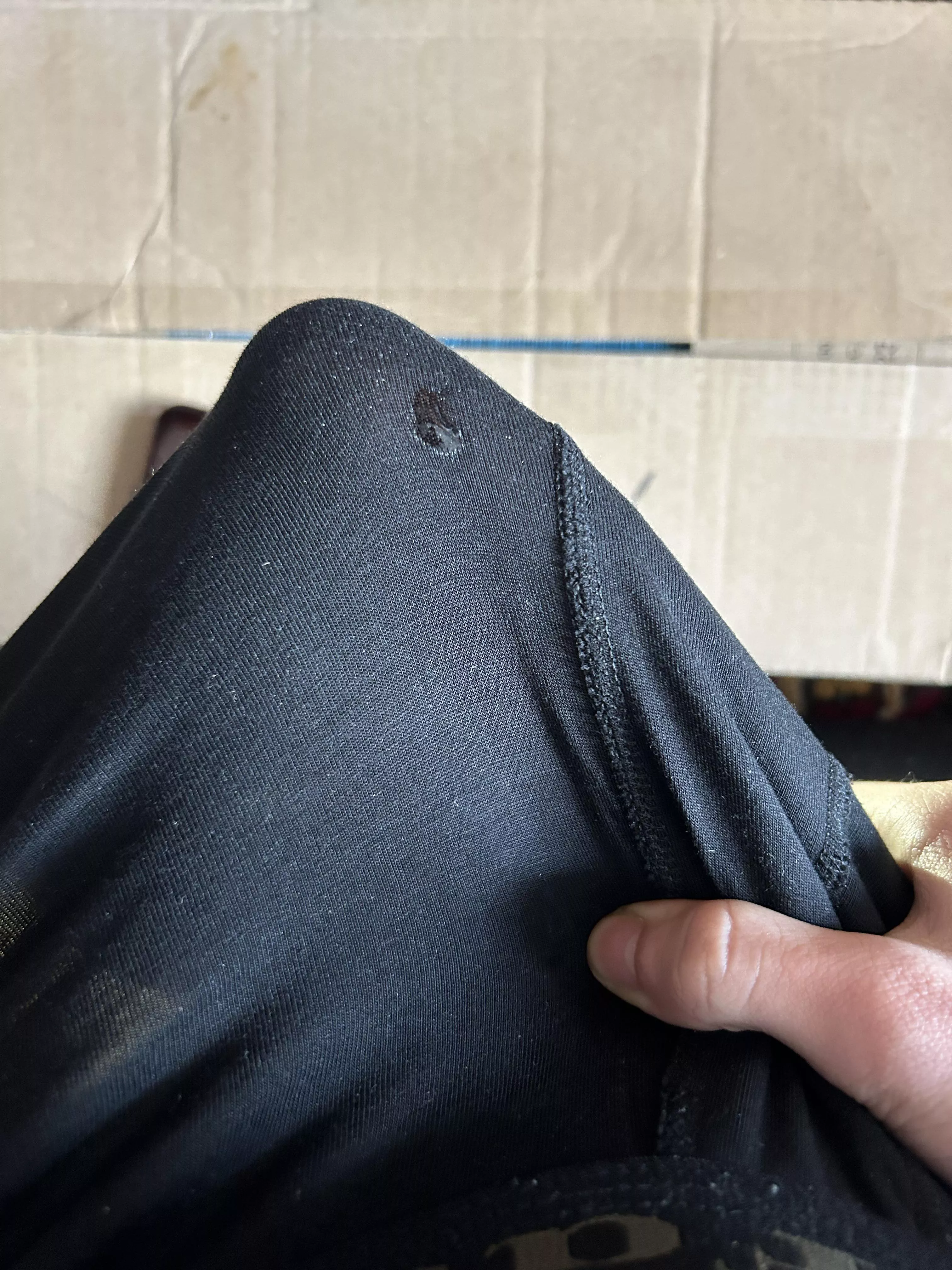 i got rock hard and precame in the middle of my work shift