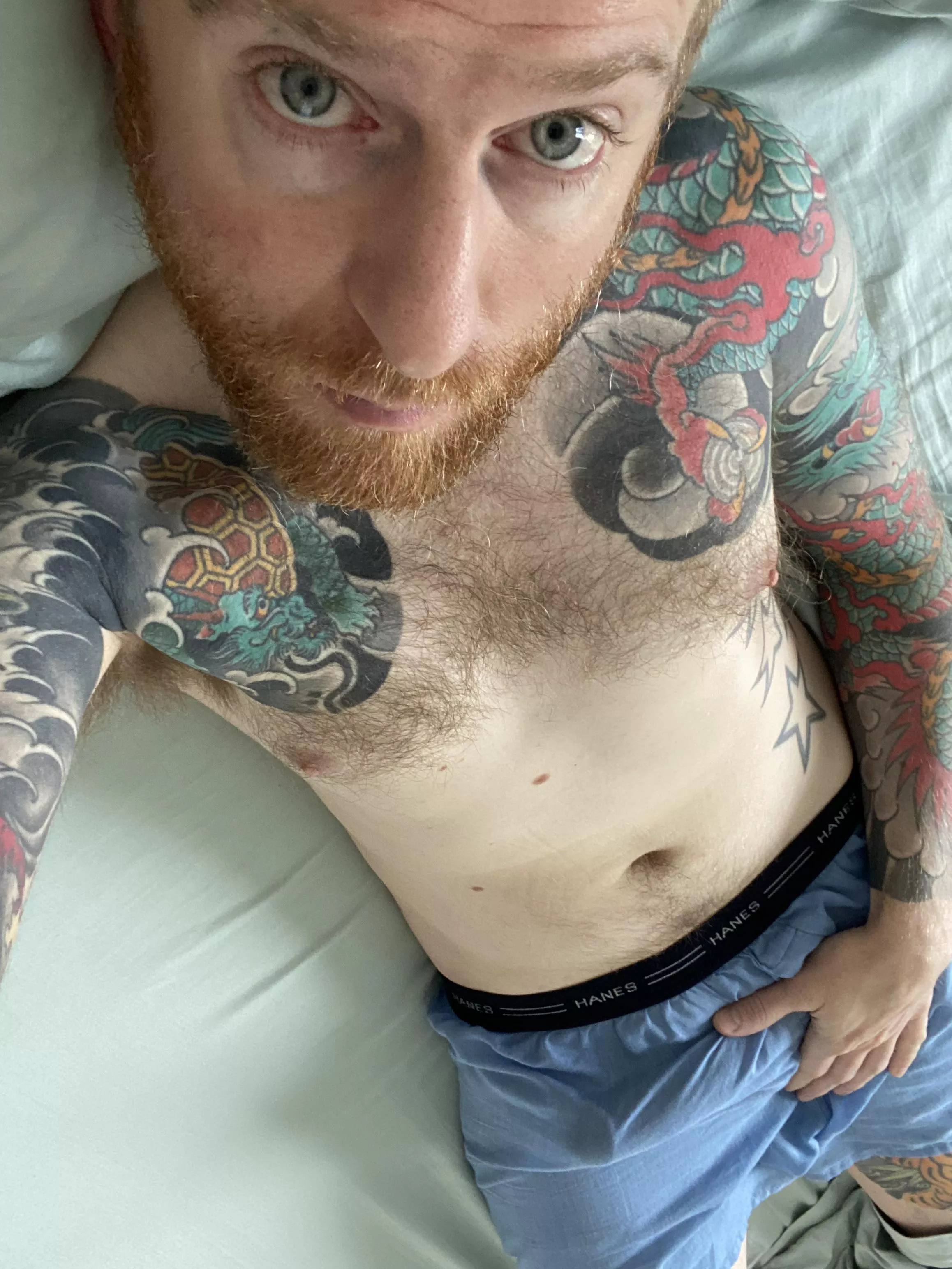 I should be getting out of bed, but…