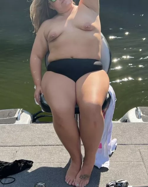 It’s a great day to be naked on the lake