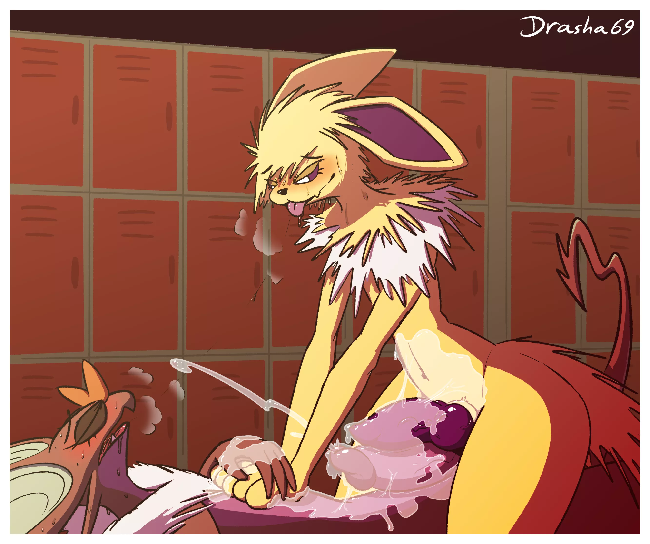 Locker Room Shenanigans [MM] (Drasha69)