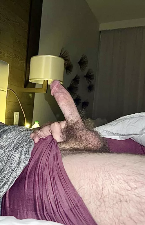 Need a hole on this hairy dick.