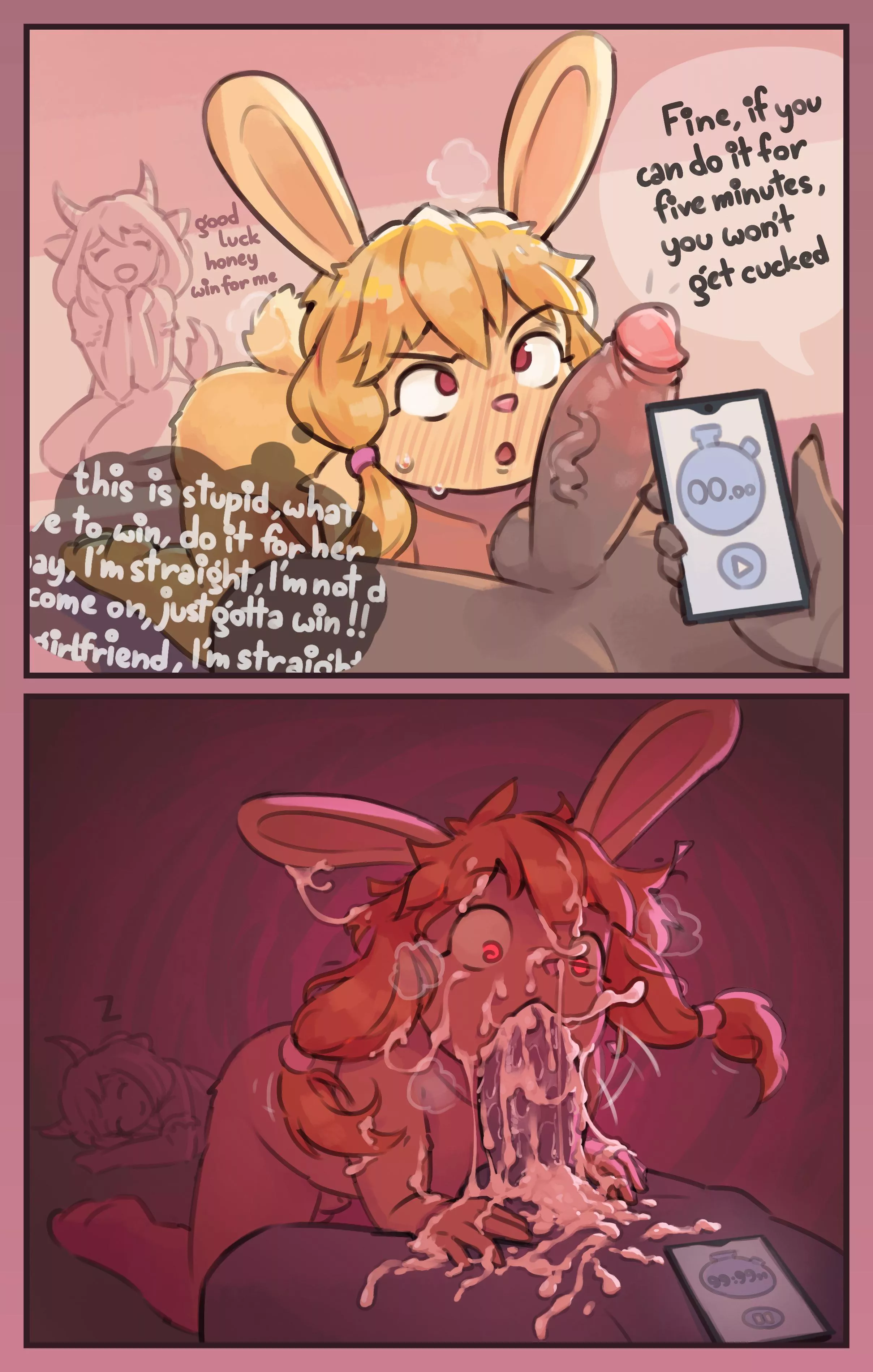 One good cock is all it takes…