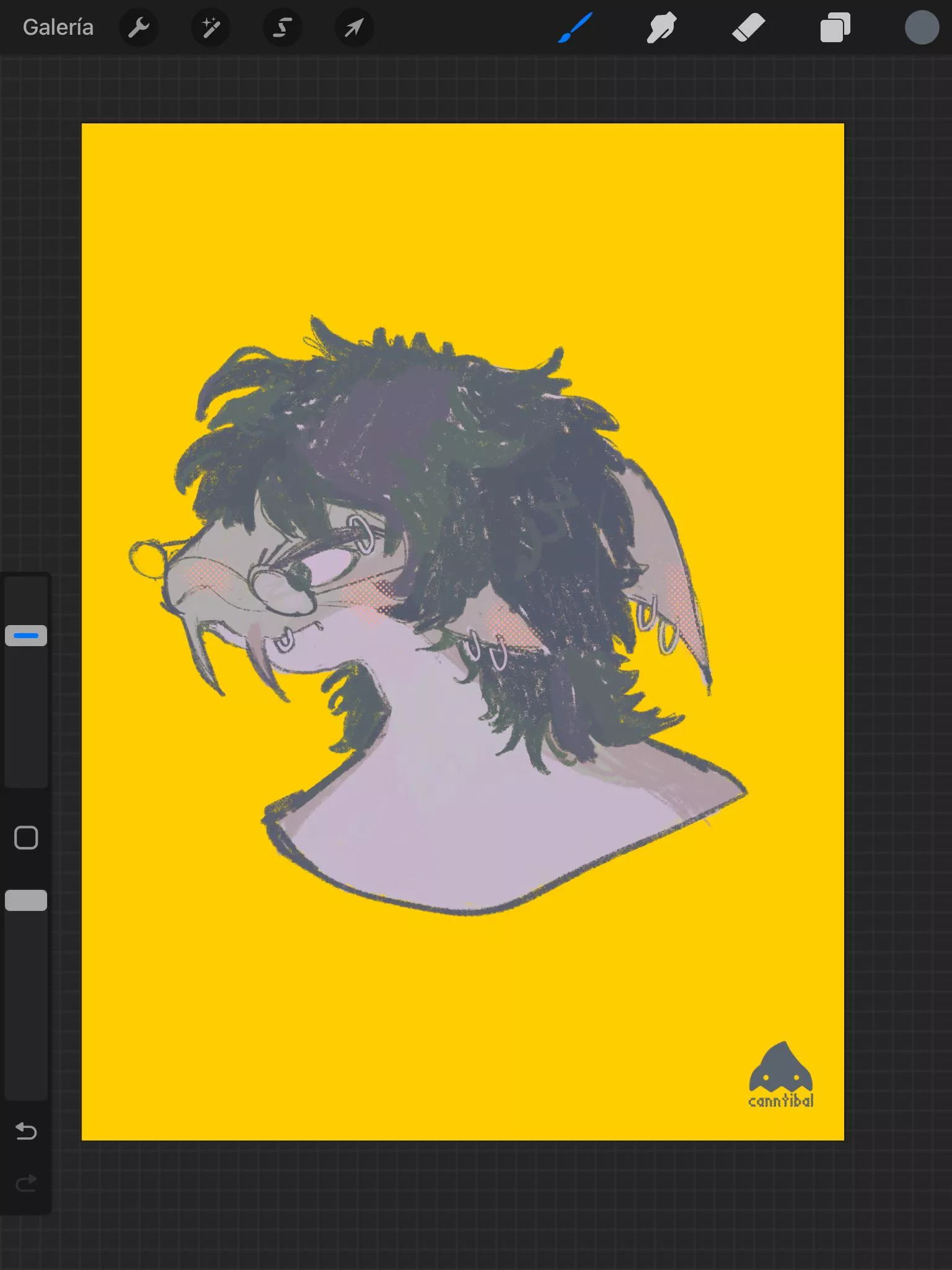 Quick skecth of my fursona (working on it)