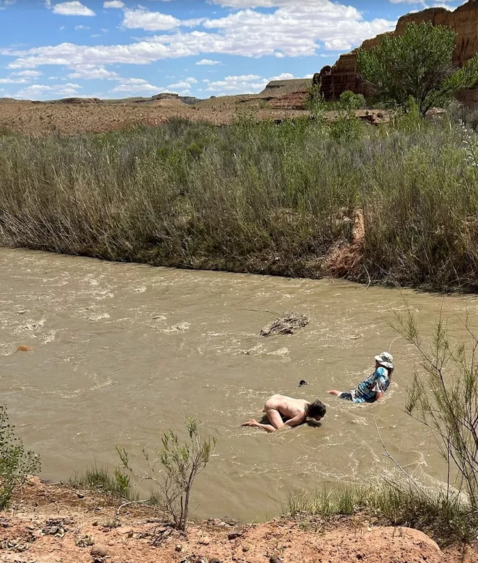 Sometimes you've got to fly your frog in a stream