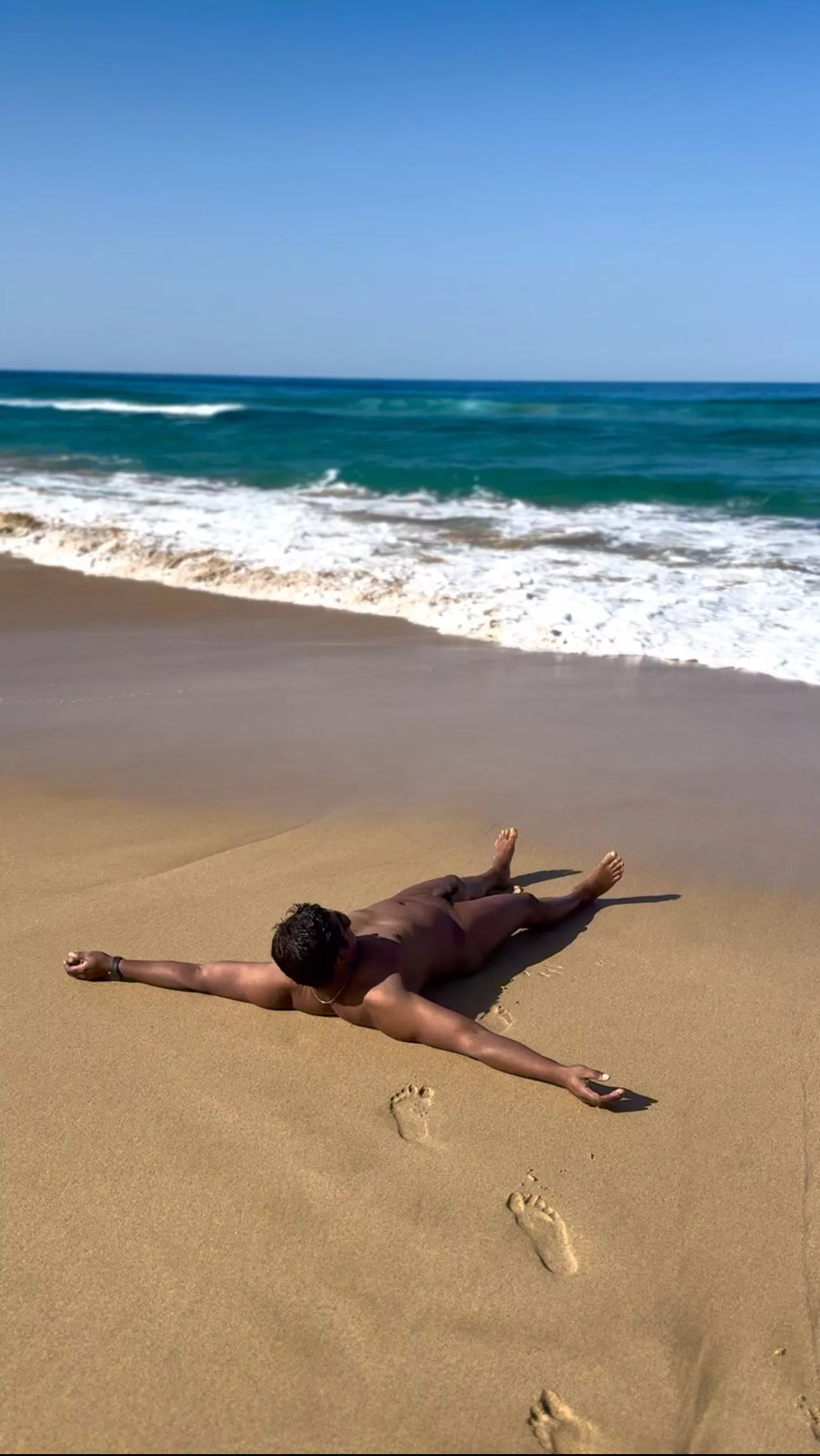 Sun, sand and the sea…Nothing else needed!