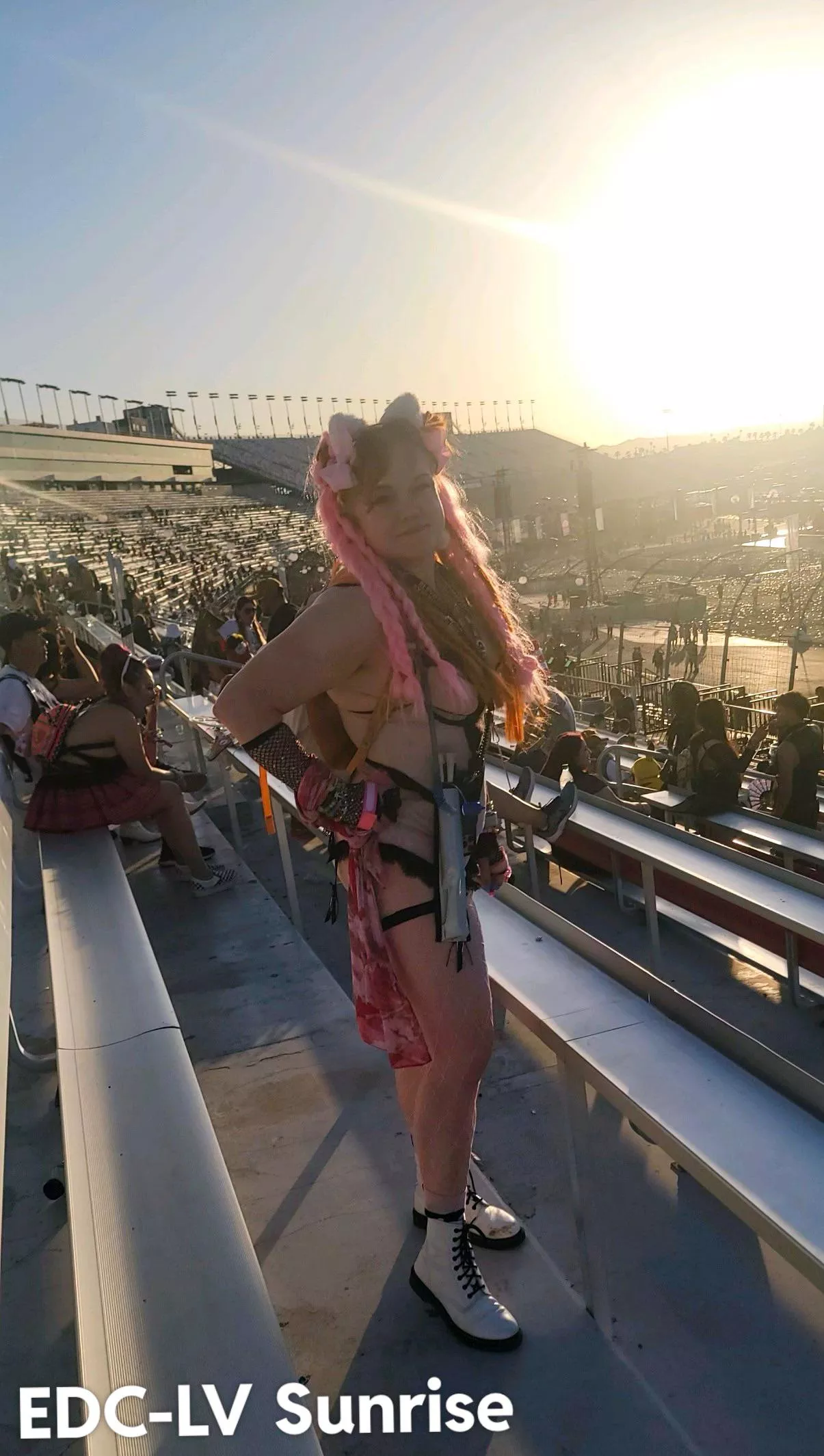 Sunrise at EDC Las Vegas 2024. 