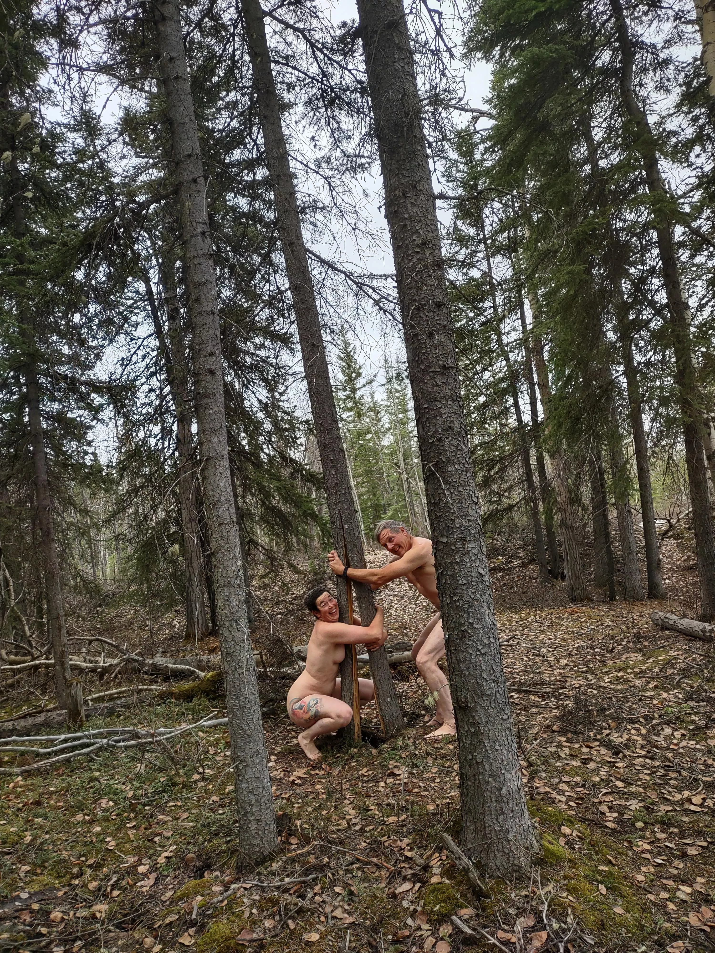 Trying to hold it together in Alaska 