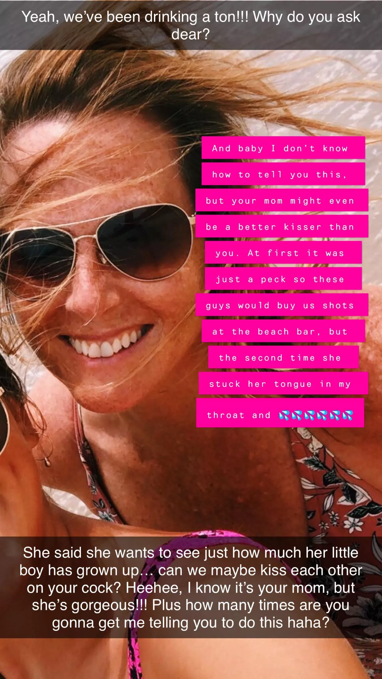 Vacationing with my mom in law was so much fucking hotter than I ever imagined