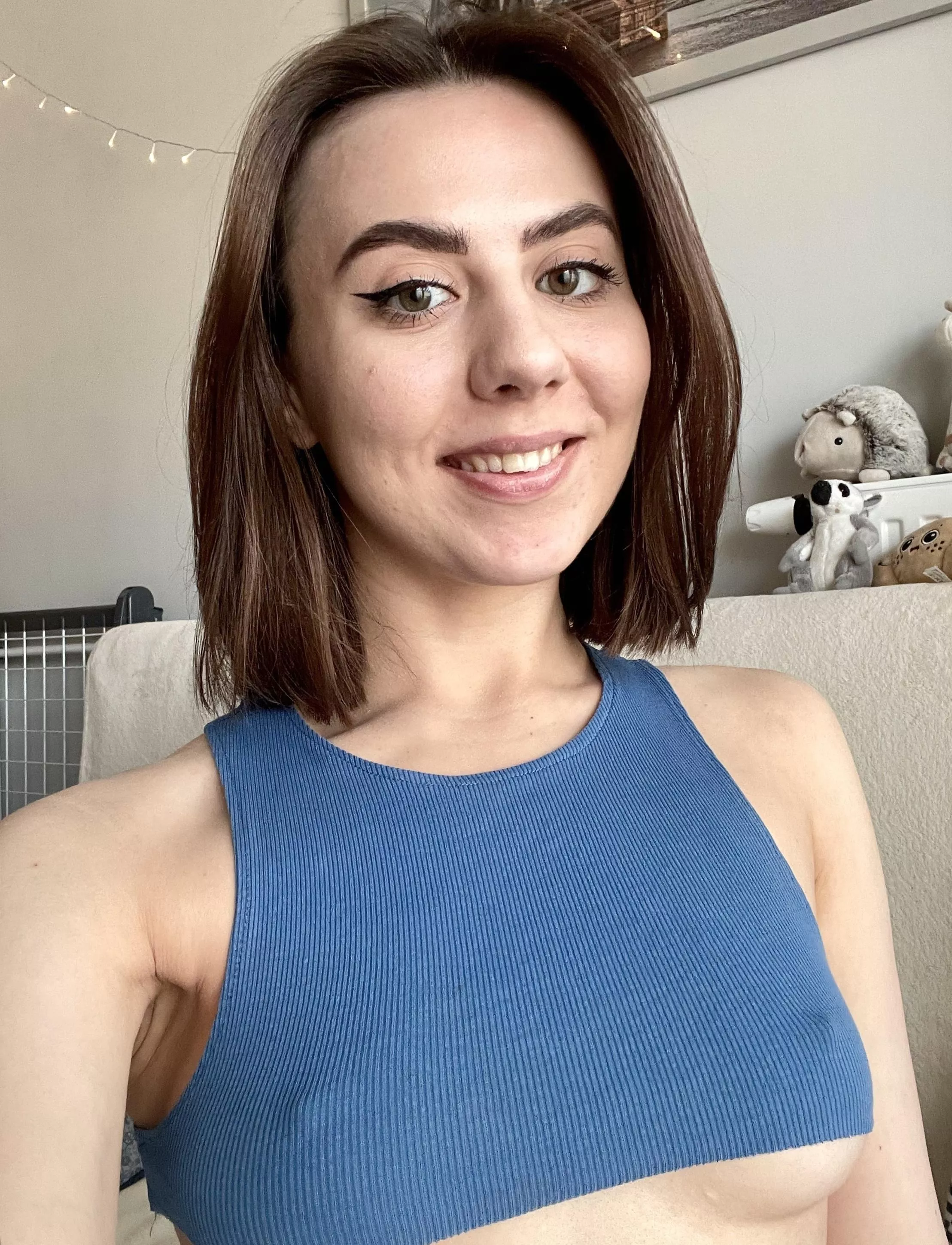 What a nice smile I have. Where are you looking at me like that?