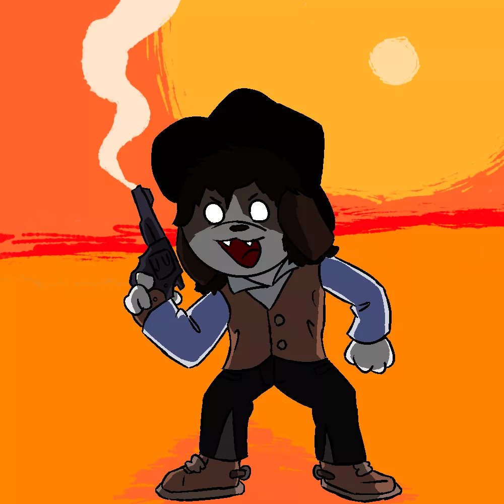 Who gave him a gun?!