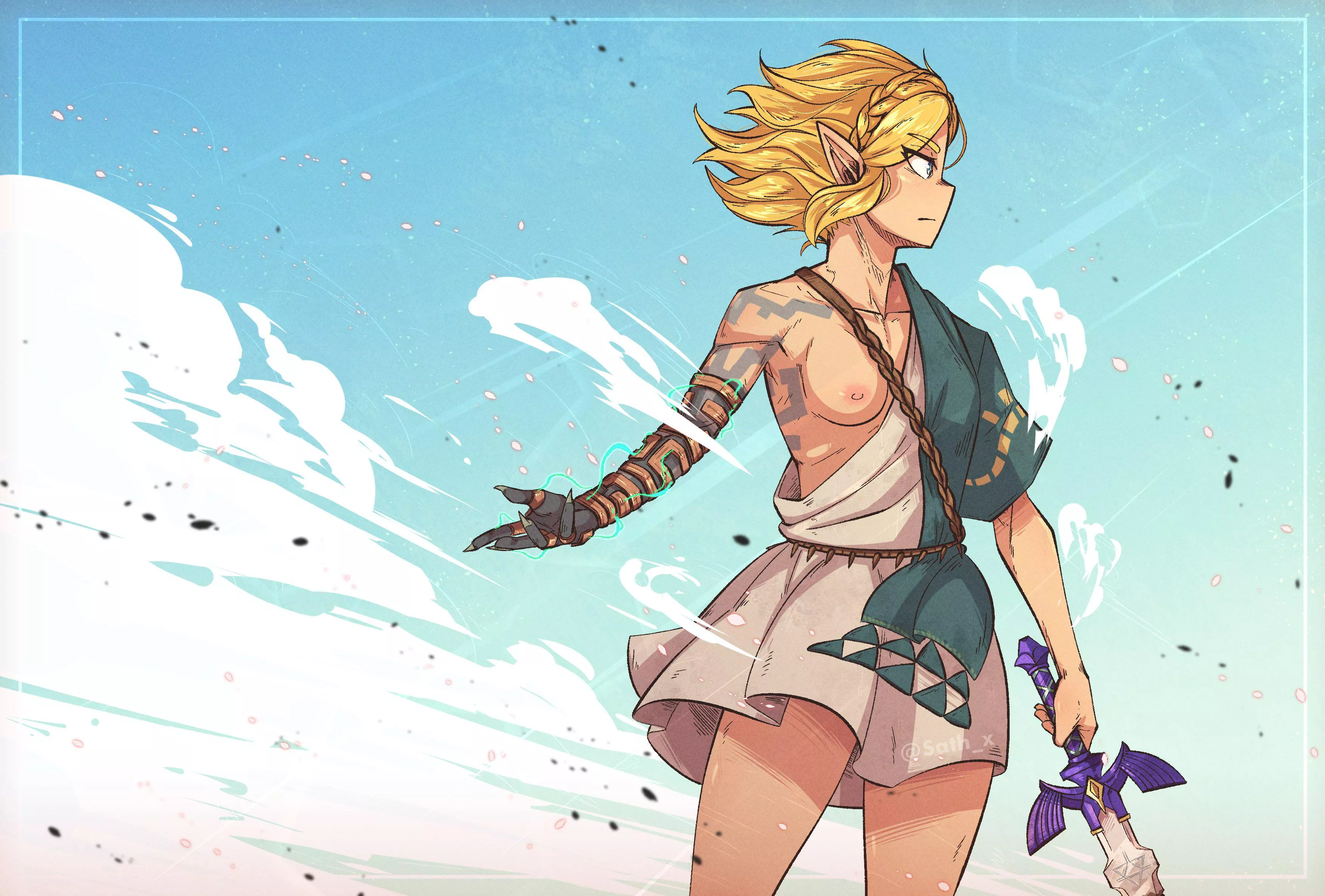 Zelda in links TotK gear (sath_x)