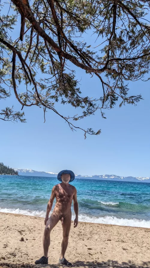 A beautiful day at the beach.