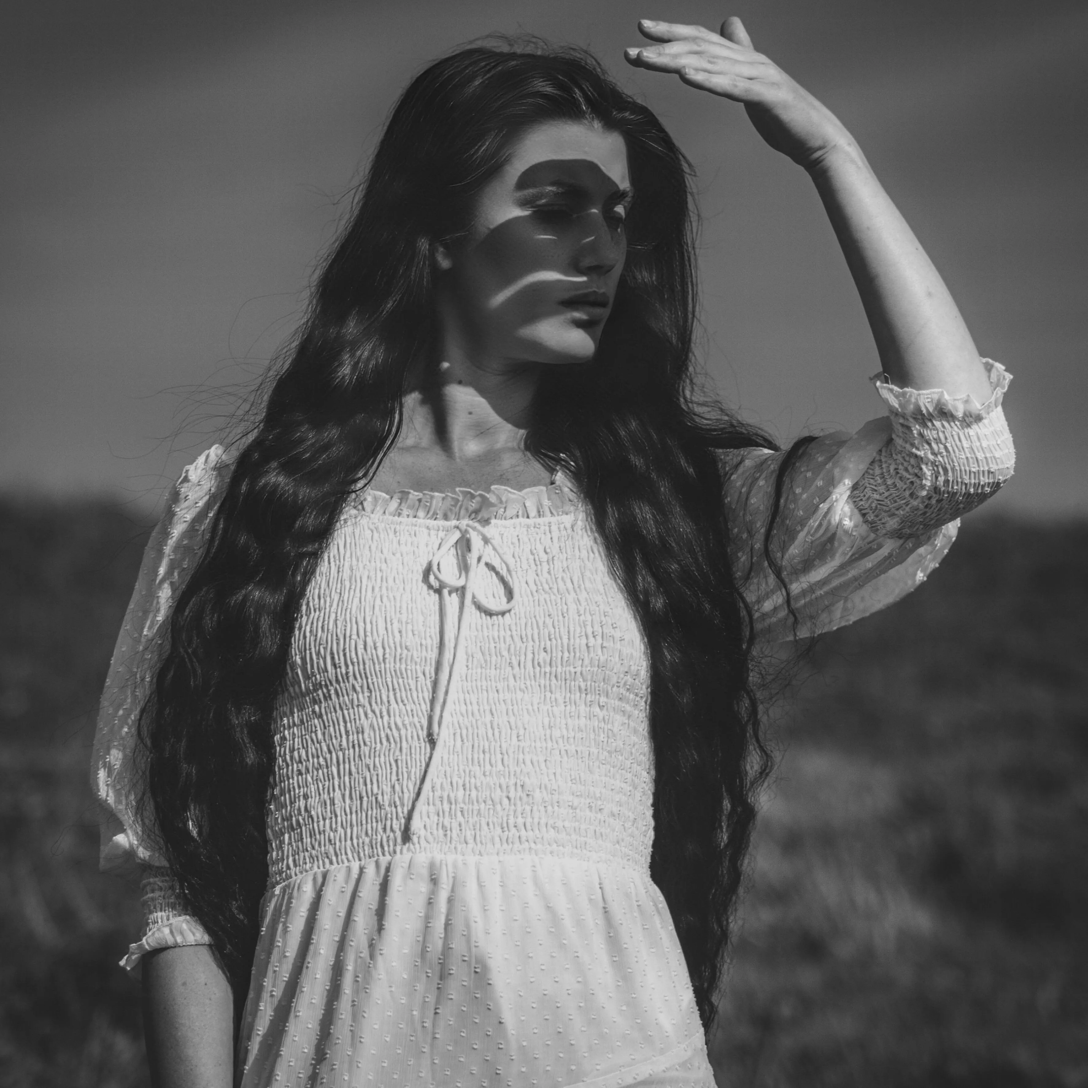 A Goddess with long hair possesses a unique and unparalleled power 👸