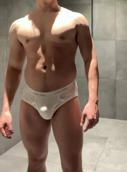 Always nice to walk around and chill in an empty locker room on a holiday weekend