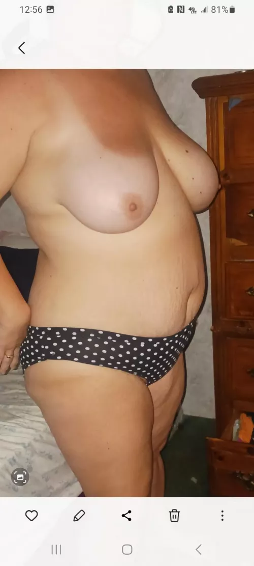 Chubby in panties 