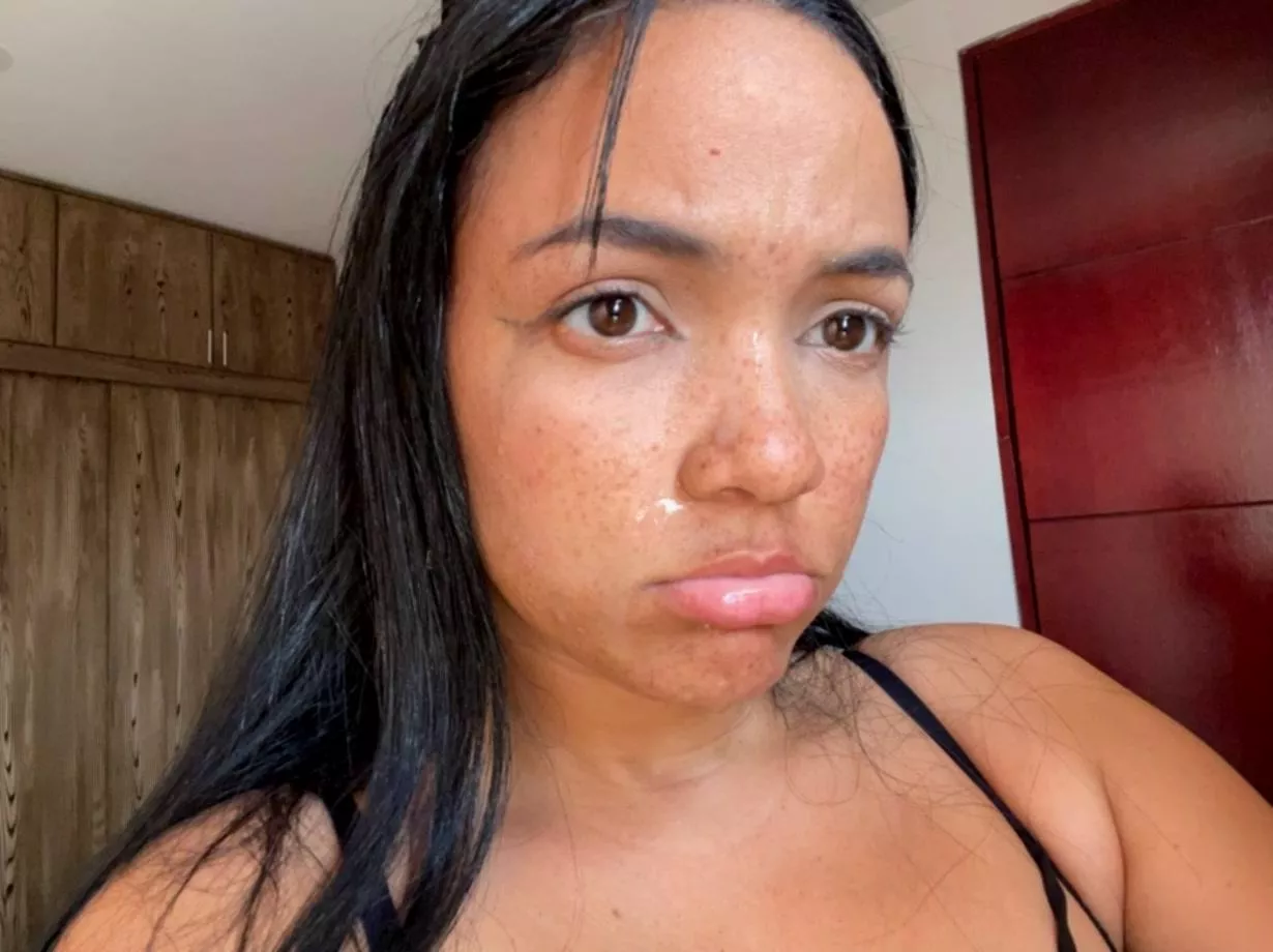 Felt cute with this facial