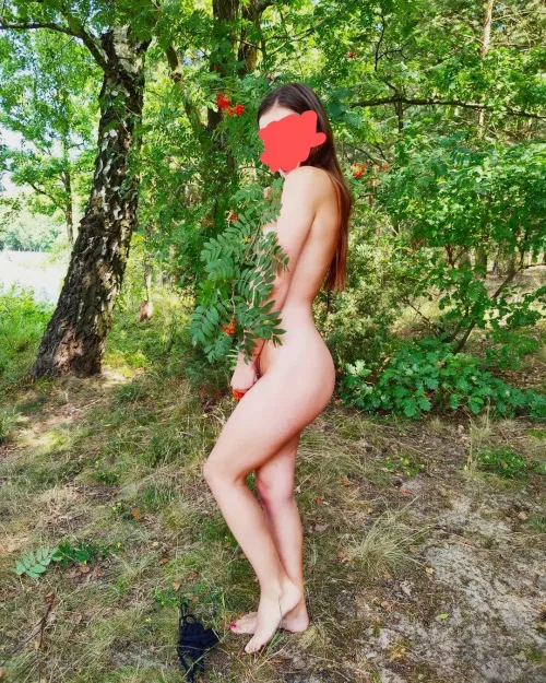 First time camping naked