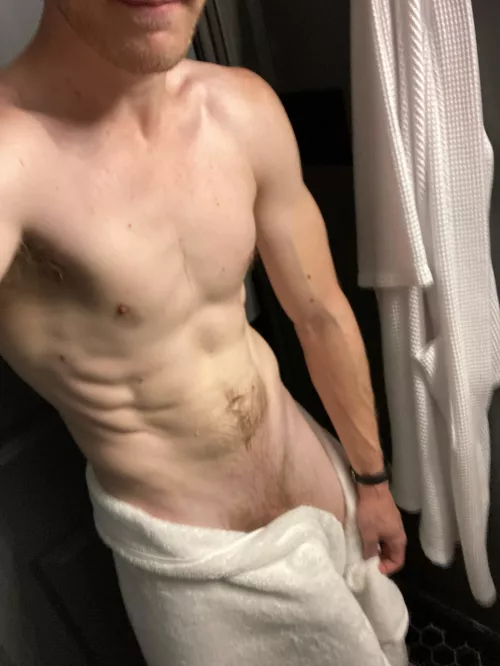 Fresh from the shower