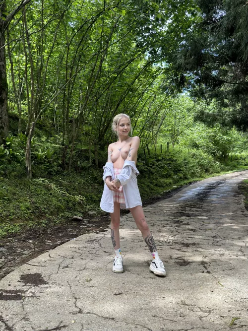 If it weren't for insects, I would walk naked in nature