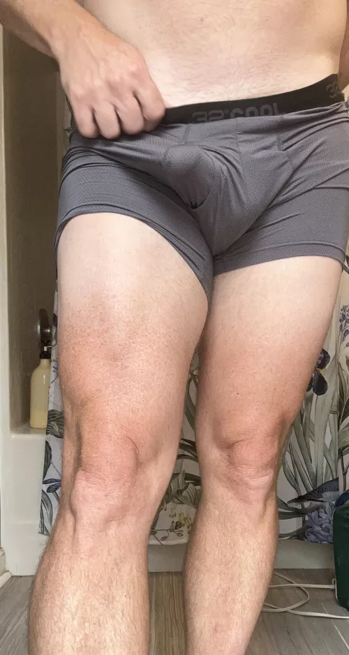It was Leg Day at the gym