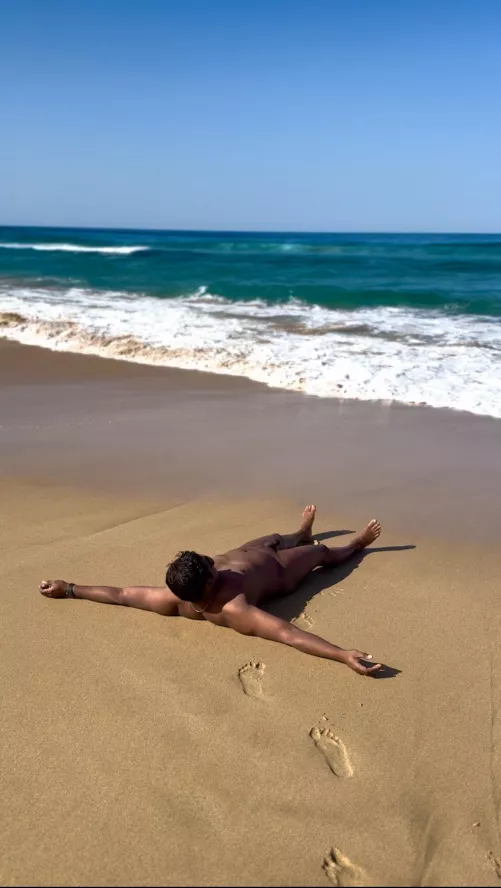 Sun, sand and the sea…Nothing else needed…