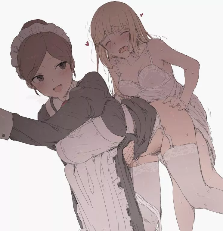 The maid's happy to help