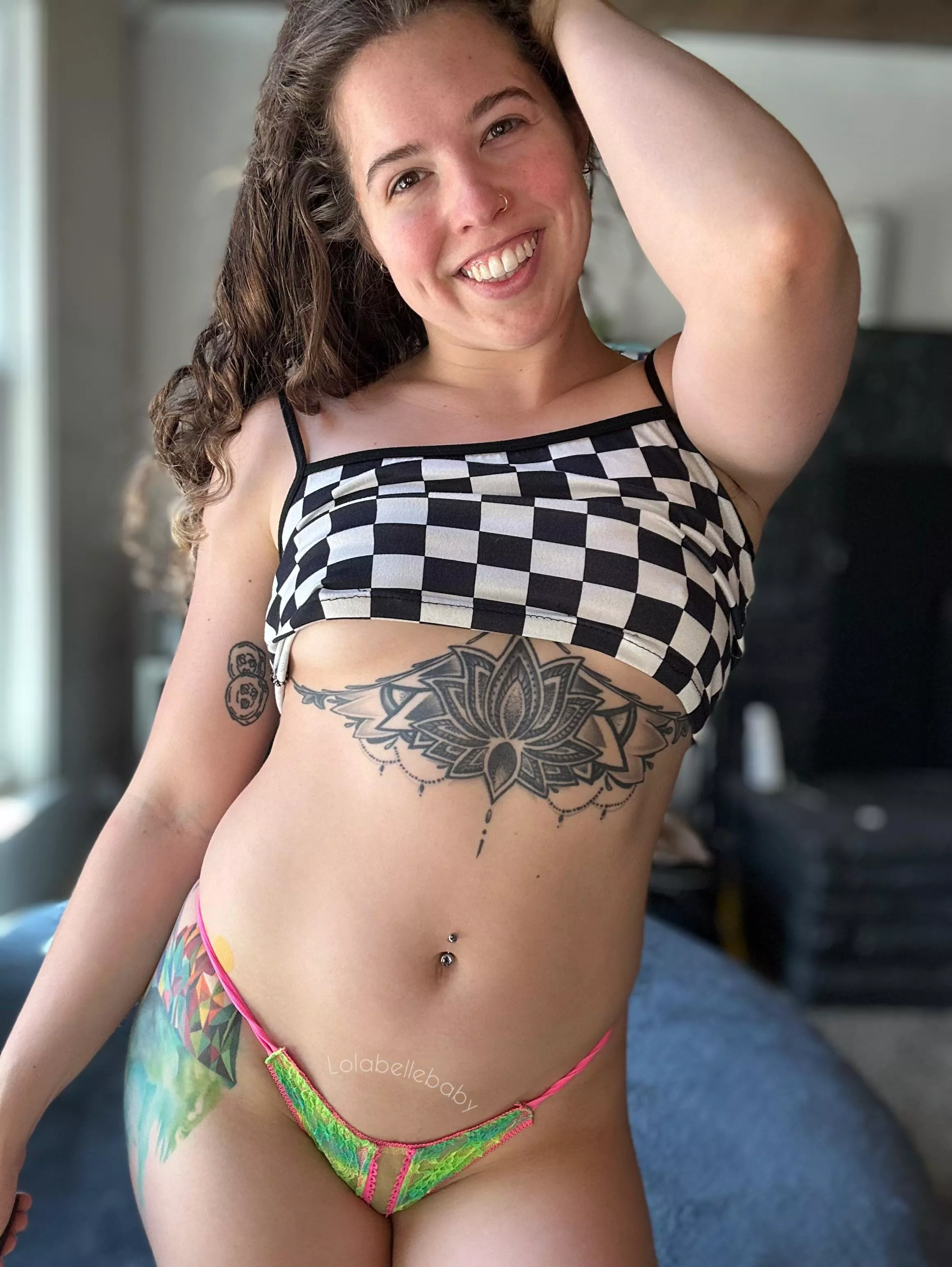 Which do you like more, the top or the panties? 