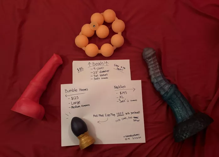 [BST] Toys for Sale! Bumble Hooves, Nokken, and squishy XL beads!