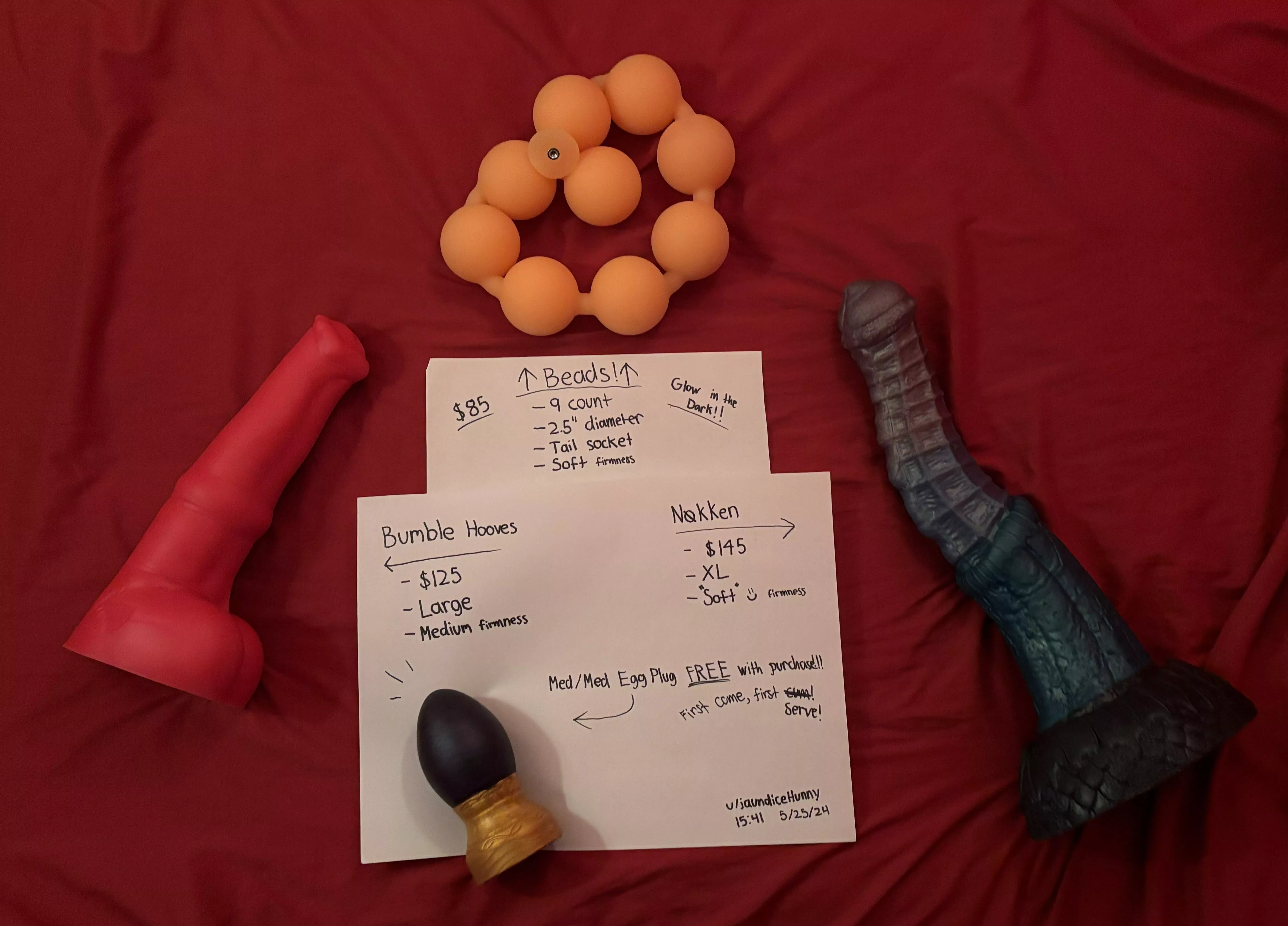 [BST] Toys for Sale! Bumble Hooves, Nokken, and squishy XL beads!