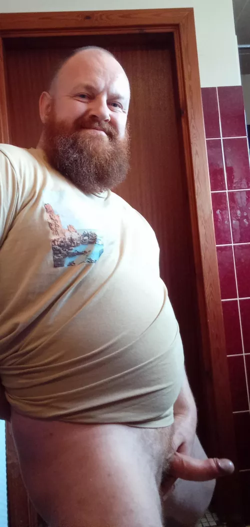 Chubby ginger daddy from Denmark want me as your daddy 😜😈