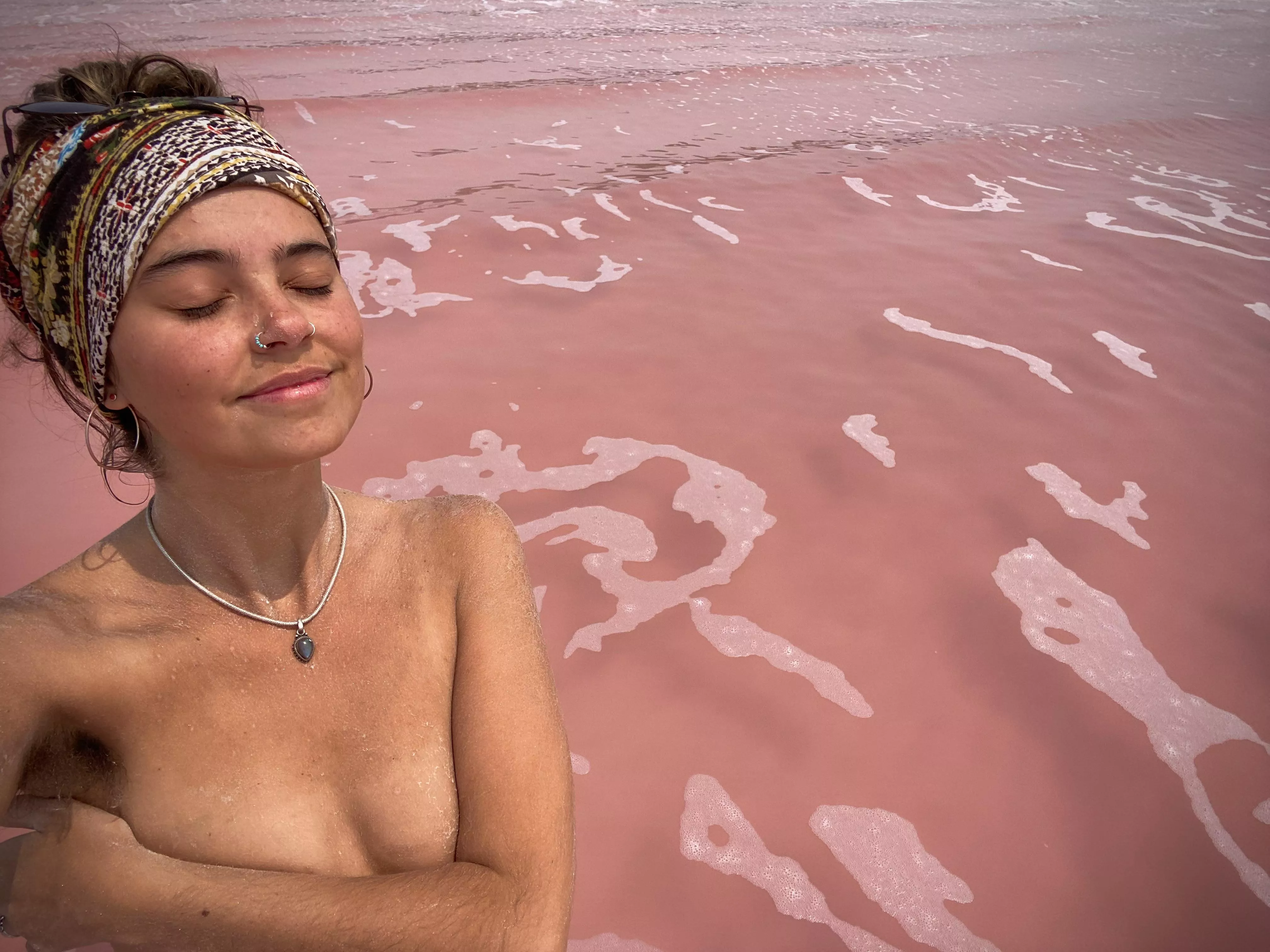 Cleansing in the Salt Lake 