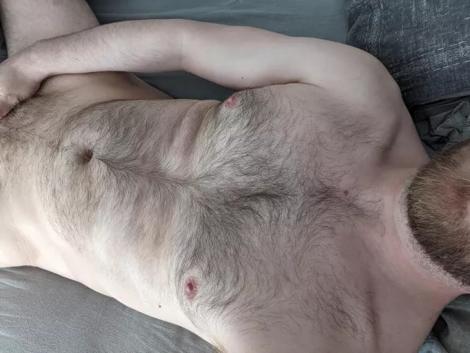 Felt like sharing my hairy chest 