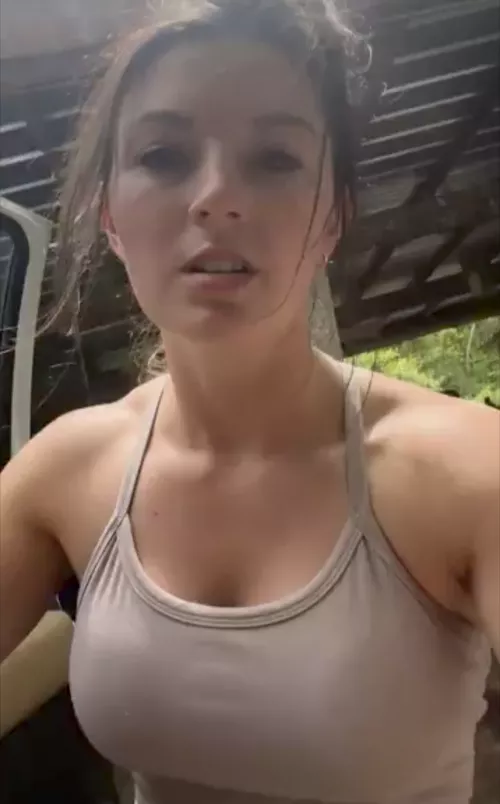 Final post of May, busty tomboy :)