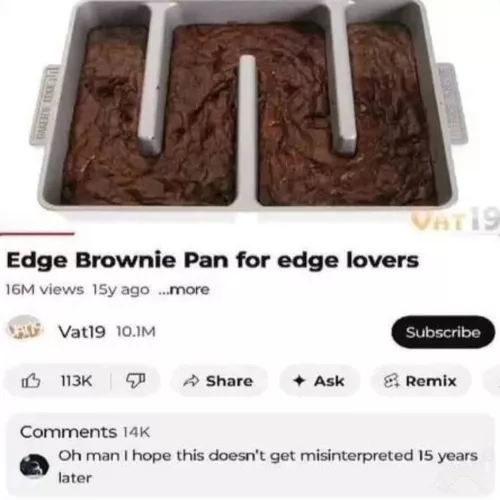 Have never tried brownie but it might be my fav. 👀