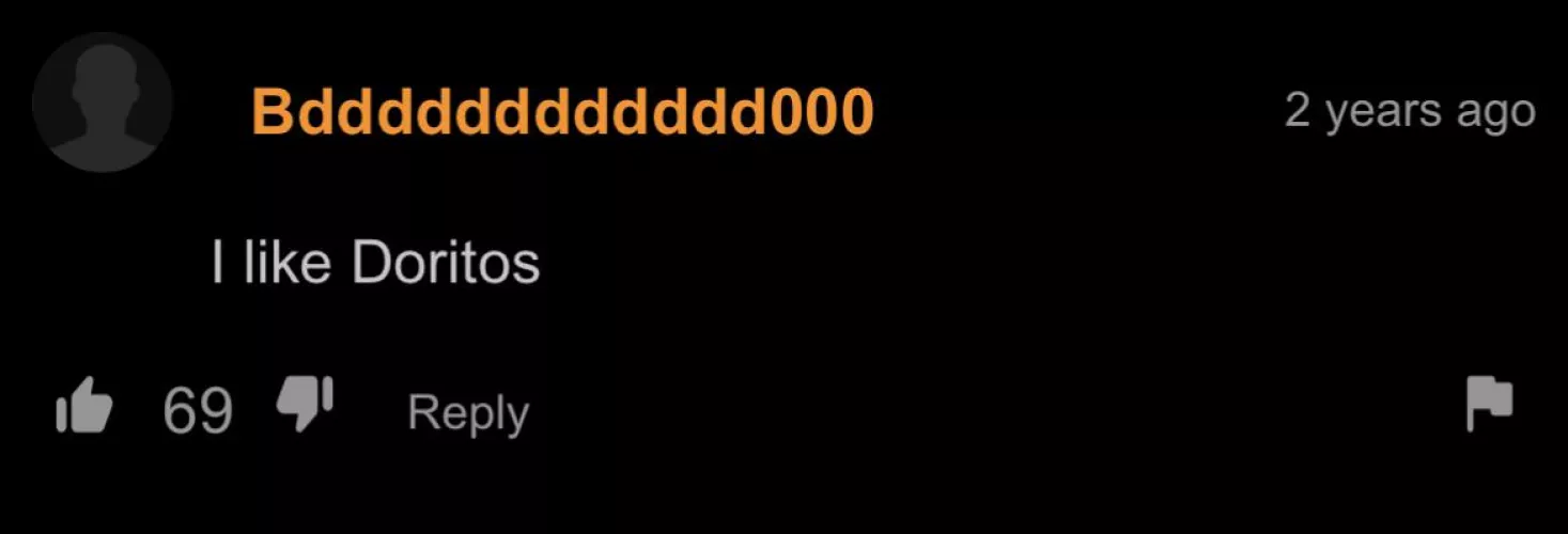 I don’t like Doritos