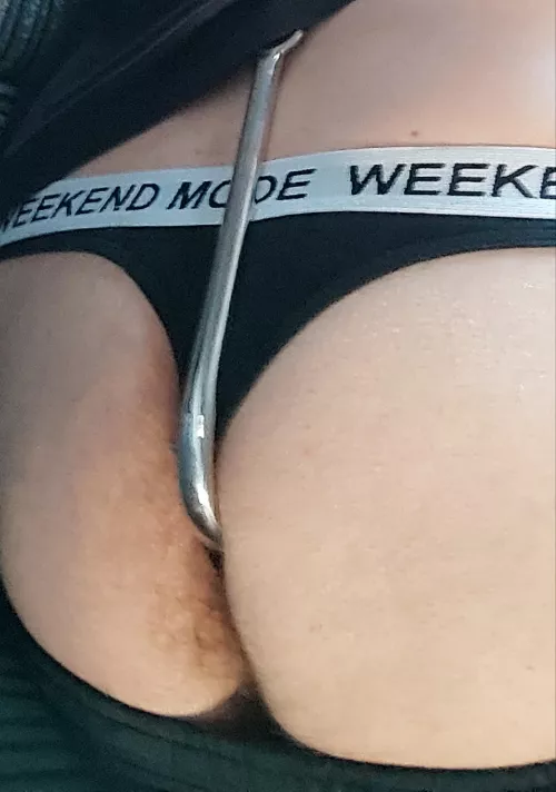 Love this anal hook in my ass 