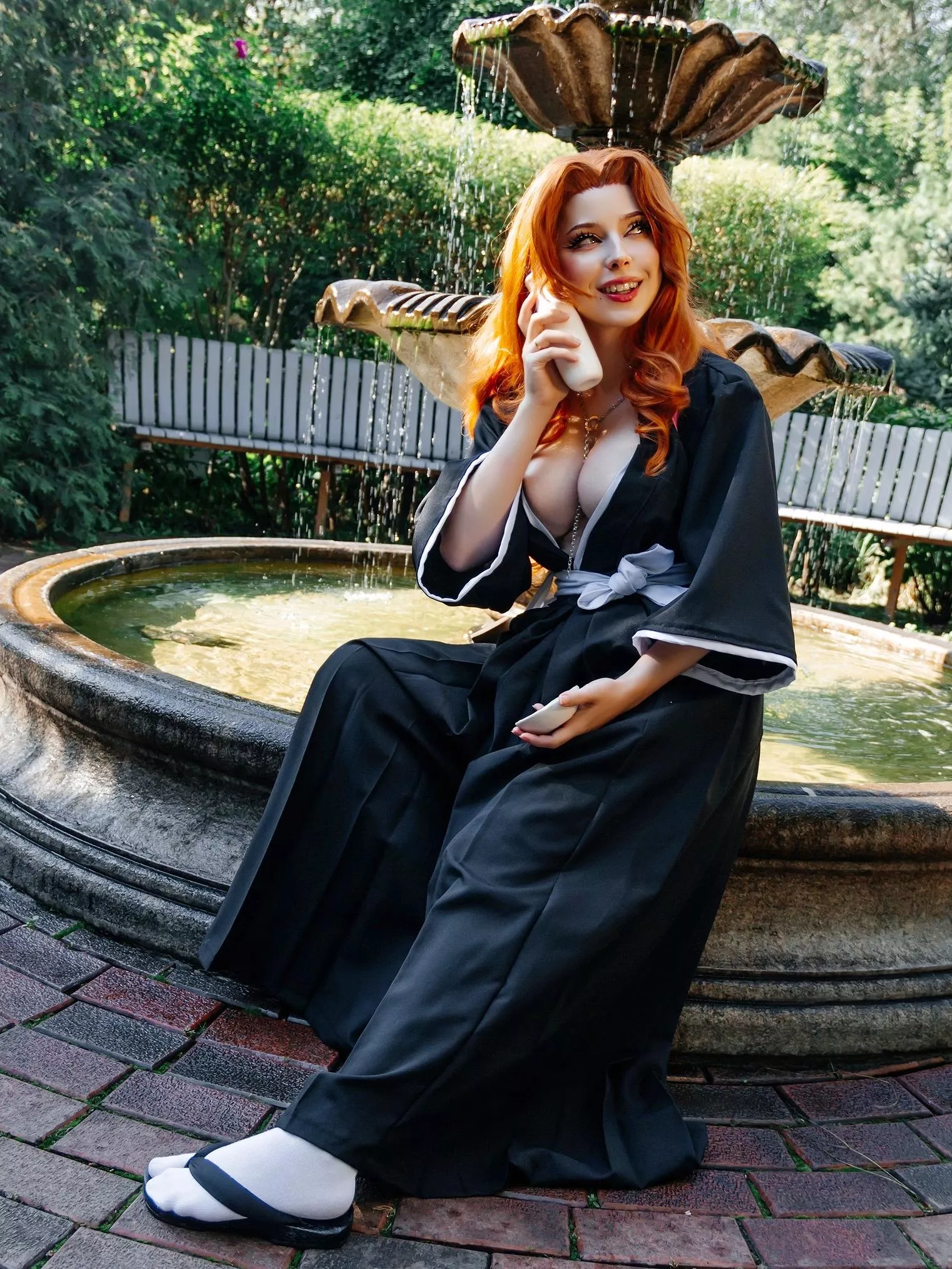 Rangiku knows how to have a good time!