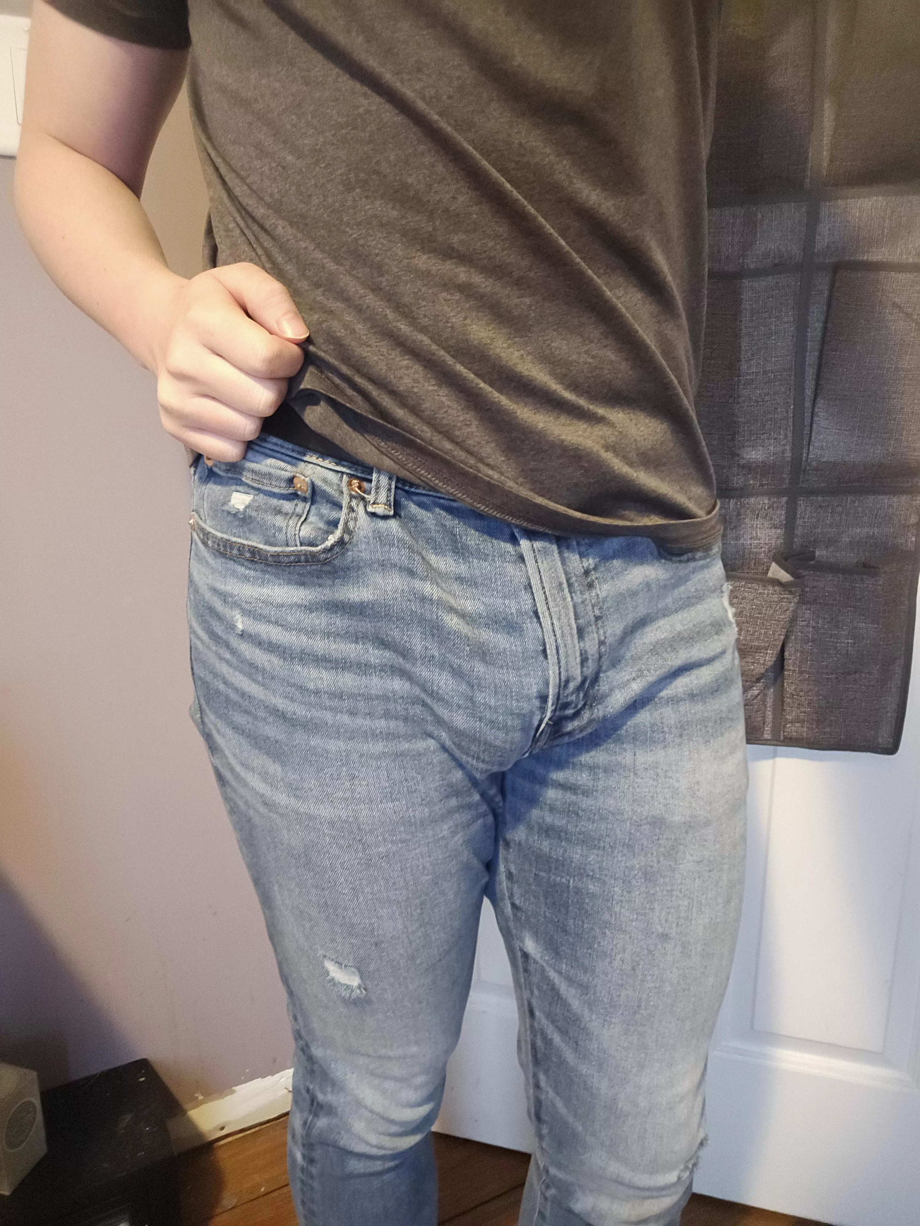 See, this is why I tuck my softie up when I am in public.