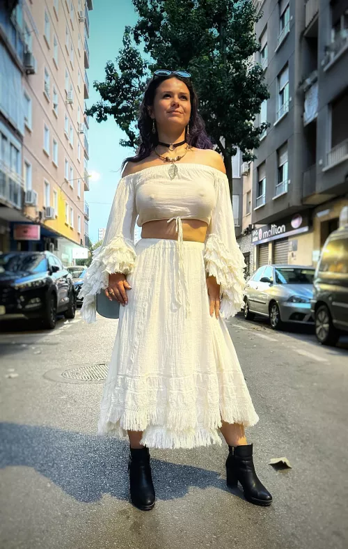 Cute and flowy with just a little nip to make it showy.