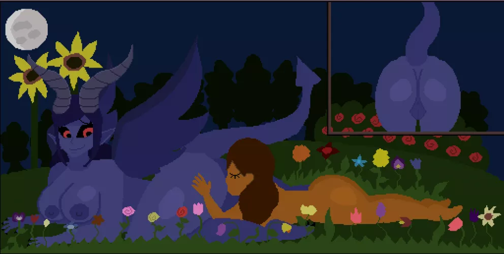 Eating out a devil girl!