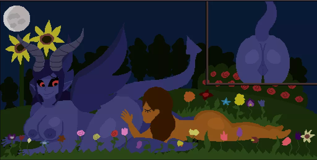 Eating out a devil girl!