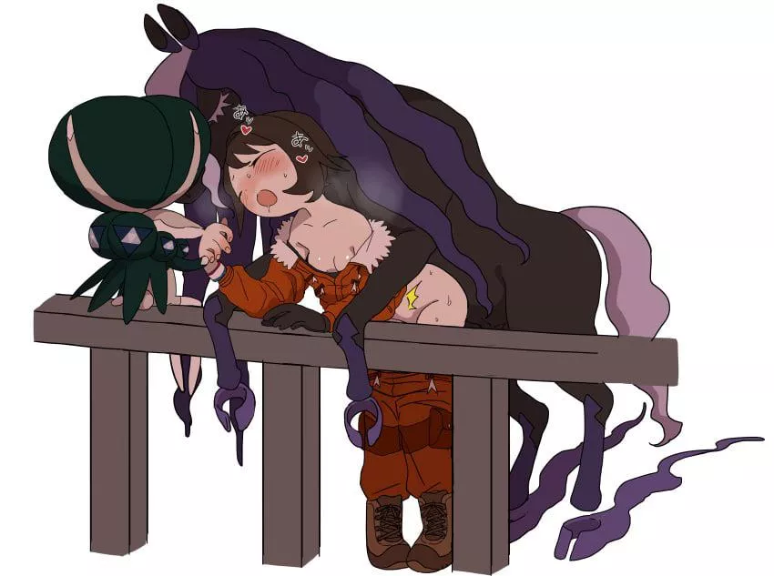 Gloria taking in a horse cock deep inside her ( she_tikin )