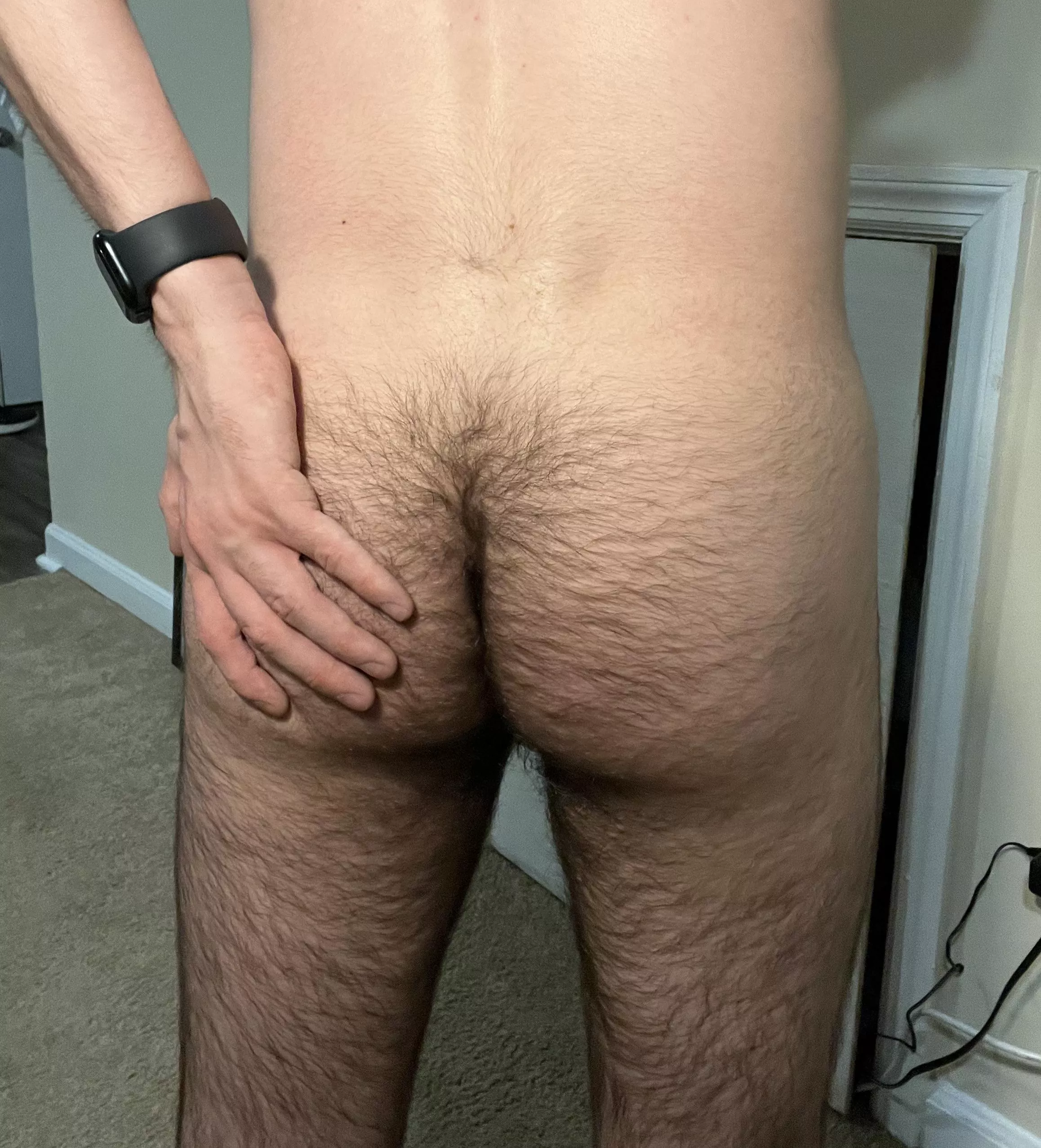 Hairy for a 22 year old?