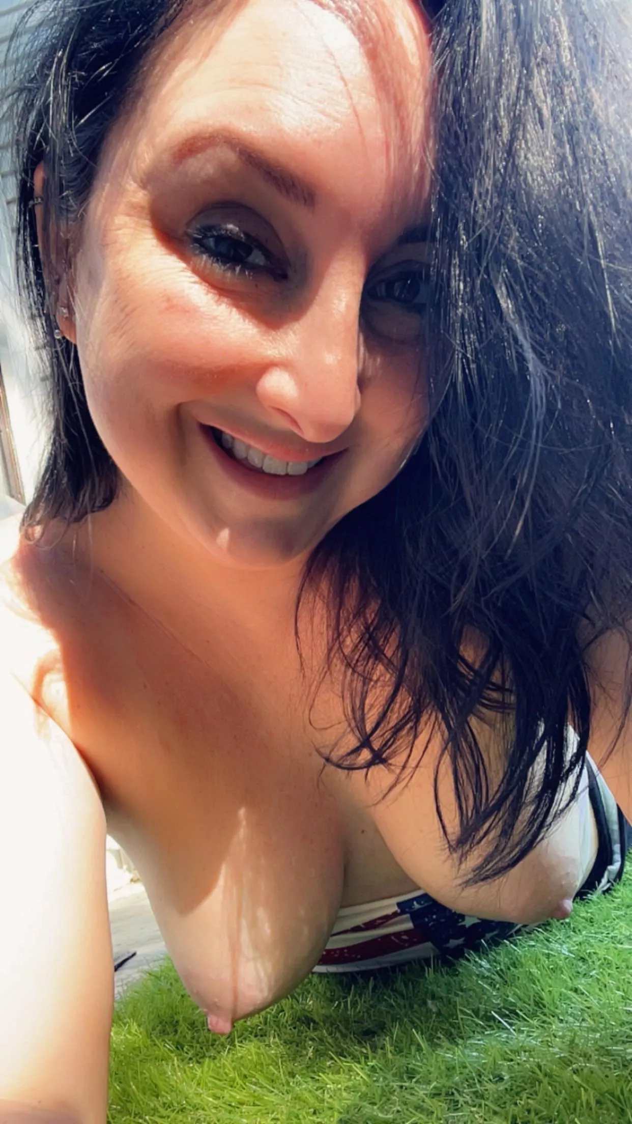 Happy Memorial Weekend!! My shirt slipped down oops