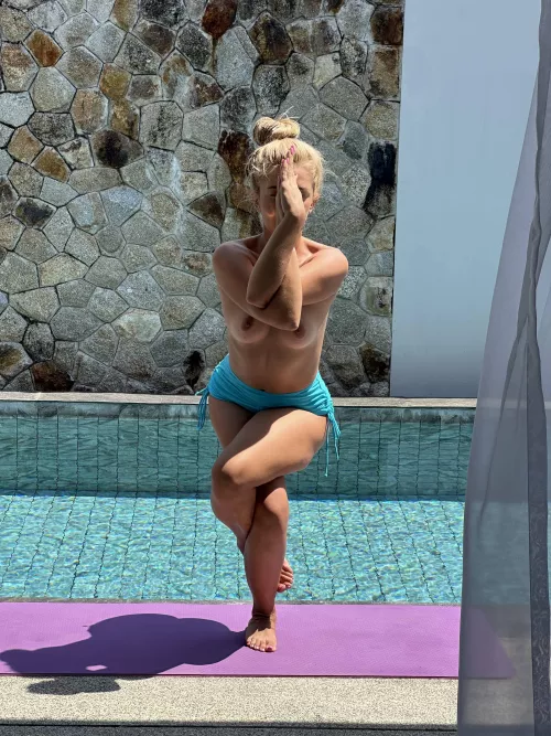 I think vacations are better when my boobs are exposed