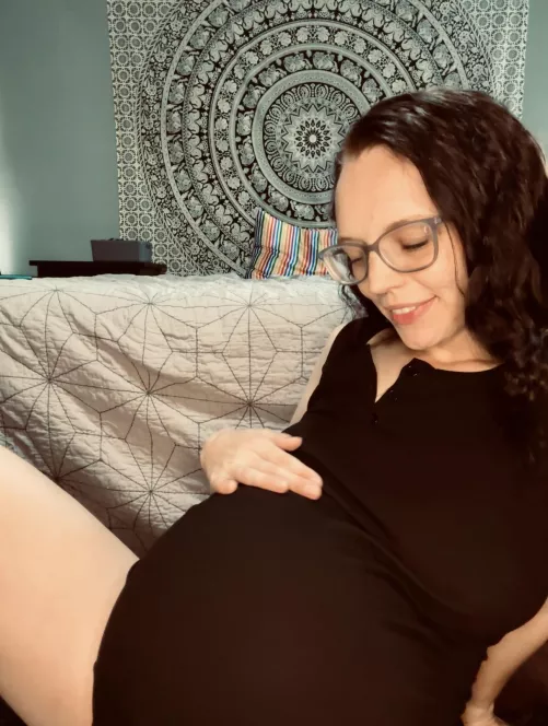 Just love looking at my cute bump 
