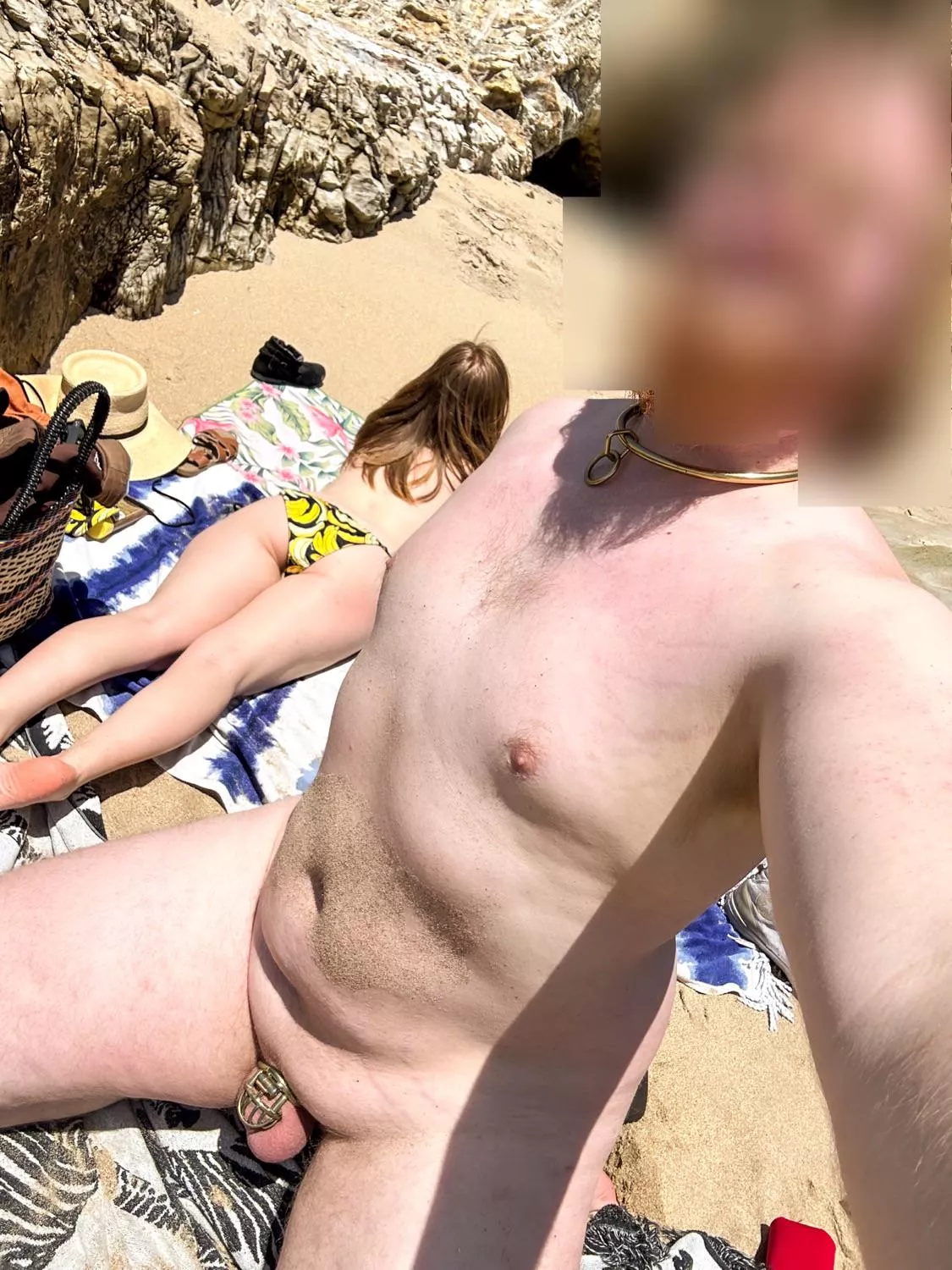 Sunbathing at Silletos™️ Femdom Resort