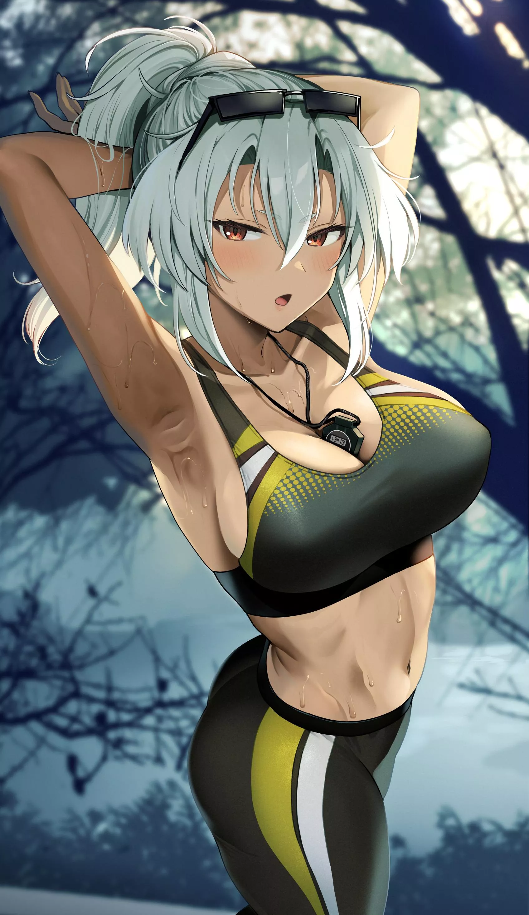 Workout Musashi (Yunamaro) [KanColle]